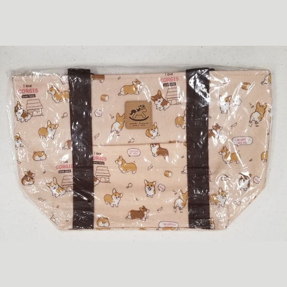 Waterproof Corgi Dumpling Tote Shoulder Bag - Picture 7 of 12